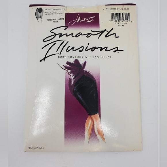 NOS HANES LOT 3 OF NYLON PANTYHOSE SHEER WHITE BLACK VARIOUS SIZES WOMEN HOSIERY - Picture 10 of 14